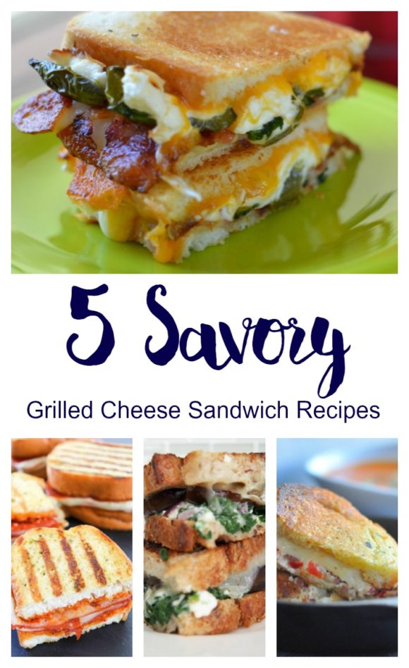 5 Savory Grilled Cheese Sandwich Recipes