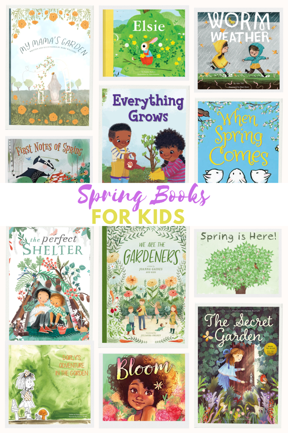 The Best Spring Books for Kids